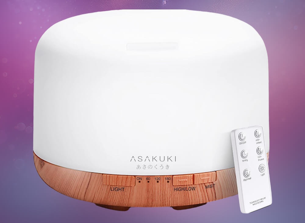 Asasuki Premium Aromatherapy Oil Diffuser