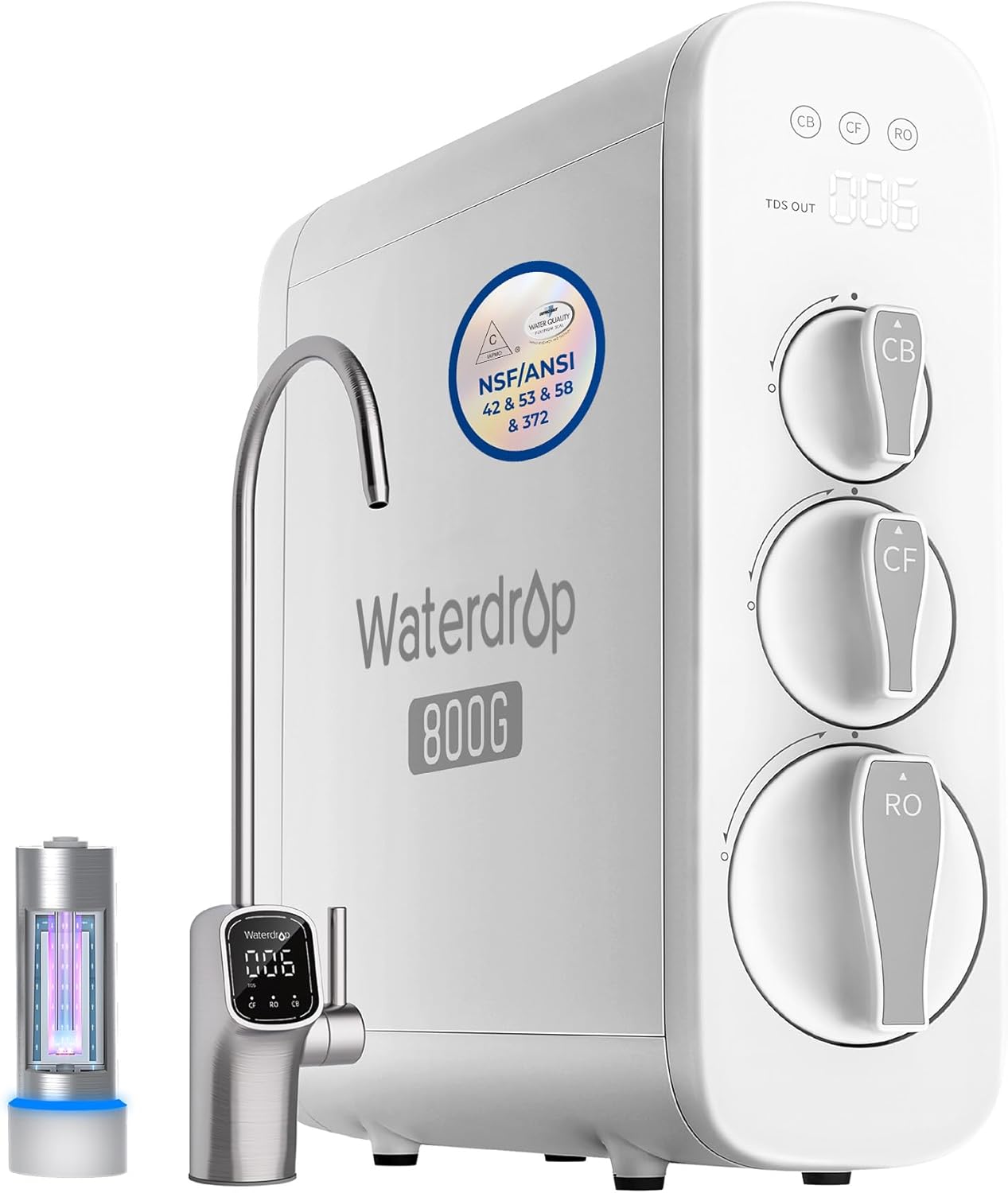 Waterdrop Reverse Osmosis Filtration System