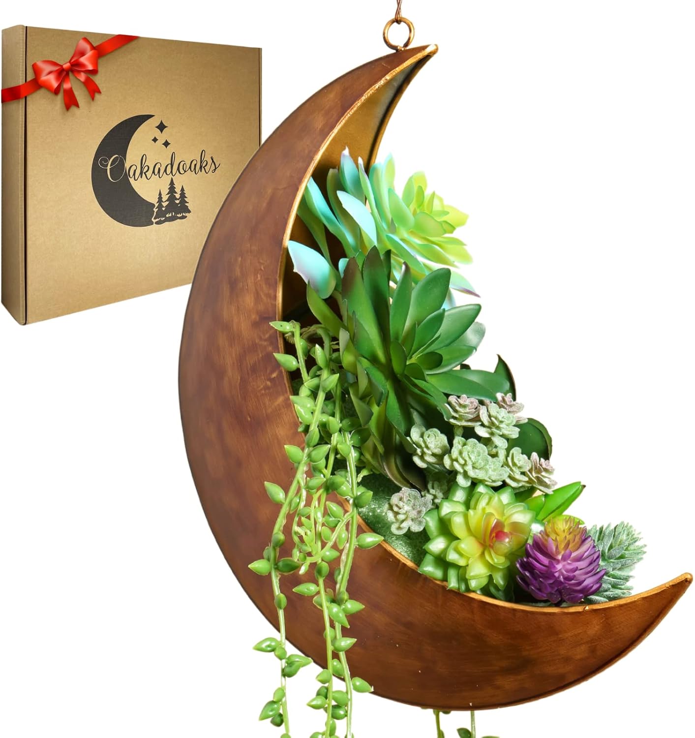 celestial moon planter